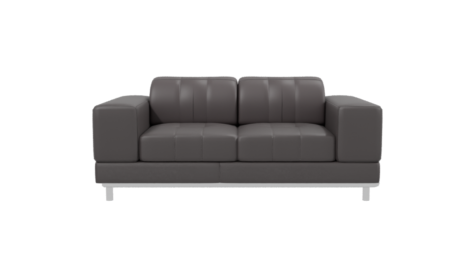 Praga Brown Sofa 3D Model - Professional 3D Model Render 2