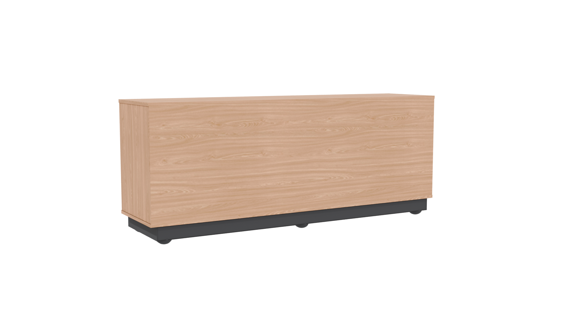 Modern Wooden TV Stand 3D - Professional 3D Model Render 4