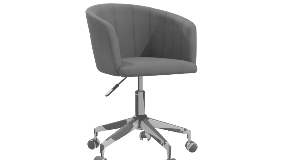 Stylish Modern Office Chair 3D Model - Professional 3D Model Render 10
