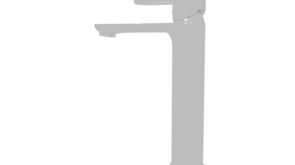 Sleek Modern Bathroom Faucet 3D - Professional 3D Model Render 6