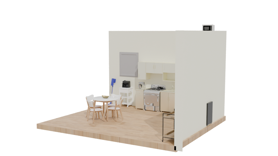 Modern Kitchen Interior 3D Model - Professional 3D Model Render 12