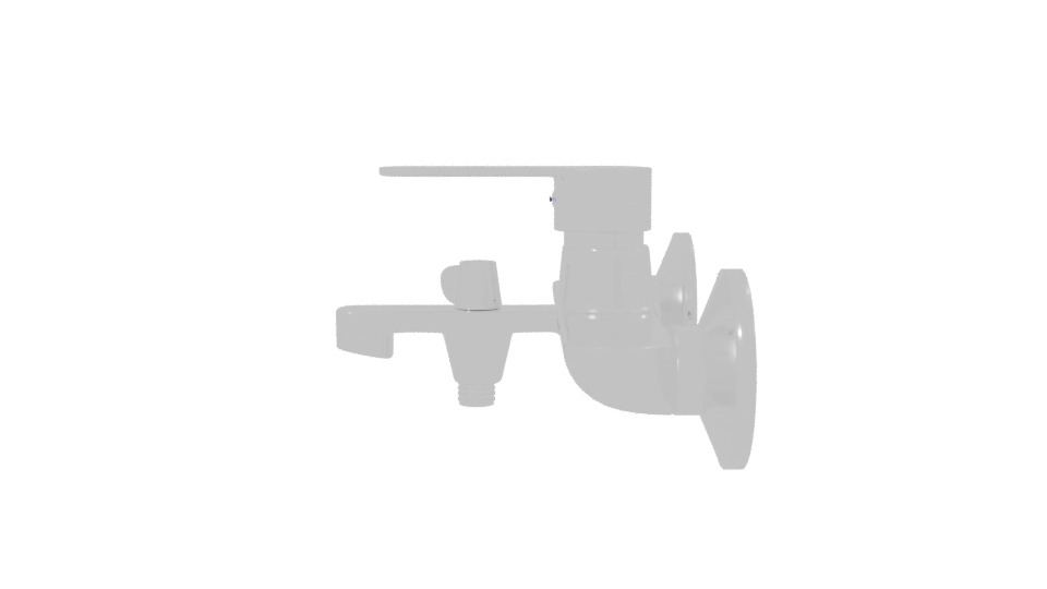 Classic Bathroom Faucet 3D Model - Professional 3D Model Render 2