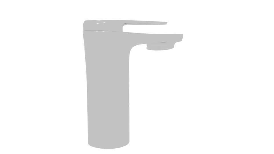 Stylish Modern Faucet 3D Model - Professional 3D Model Render 6