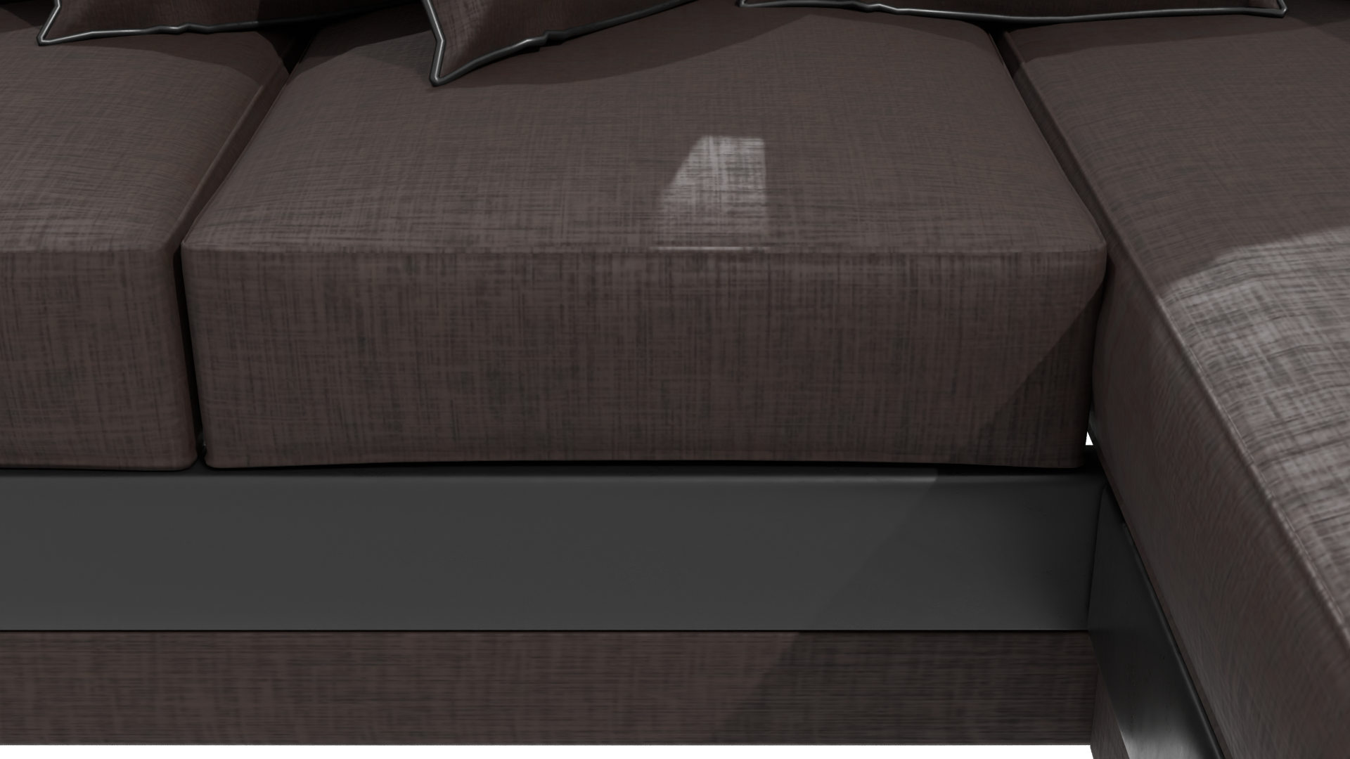 Luxurious Modern Sectional Sofa 3D - Professional 3D Model Render 7