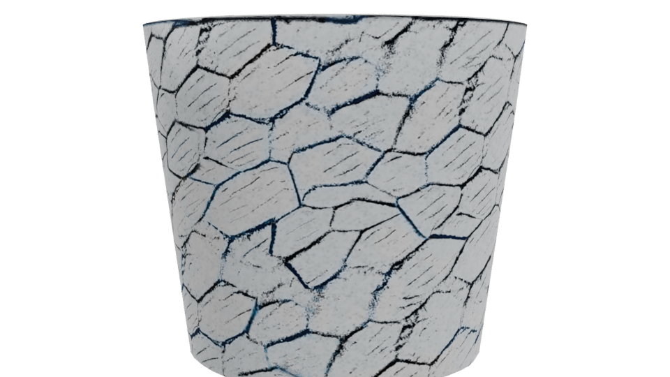 Artistic Decorative Pot 3D Model - Professional 3D Model Render 11