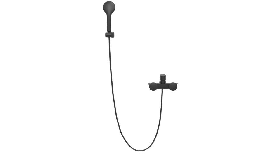 Stylish Shower Head 3D Model - Professional 3D Model Render 5