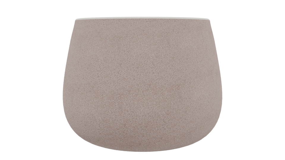 Stylish Ceramic Planter 3D Model - Professional 3D Model Render 3