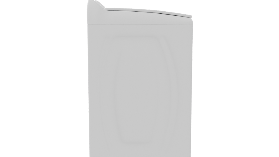 Compact Top-Loading Washing Machine 3D Model - Professional 3D Model Render 8