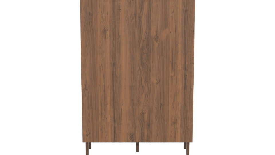 Stylish Wooden Kitchen Cabinet 3D - Professional 3D Model Render 5