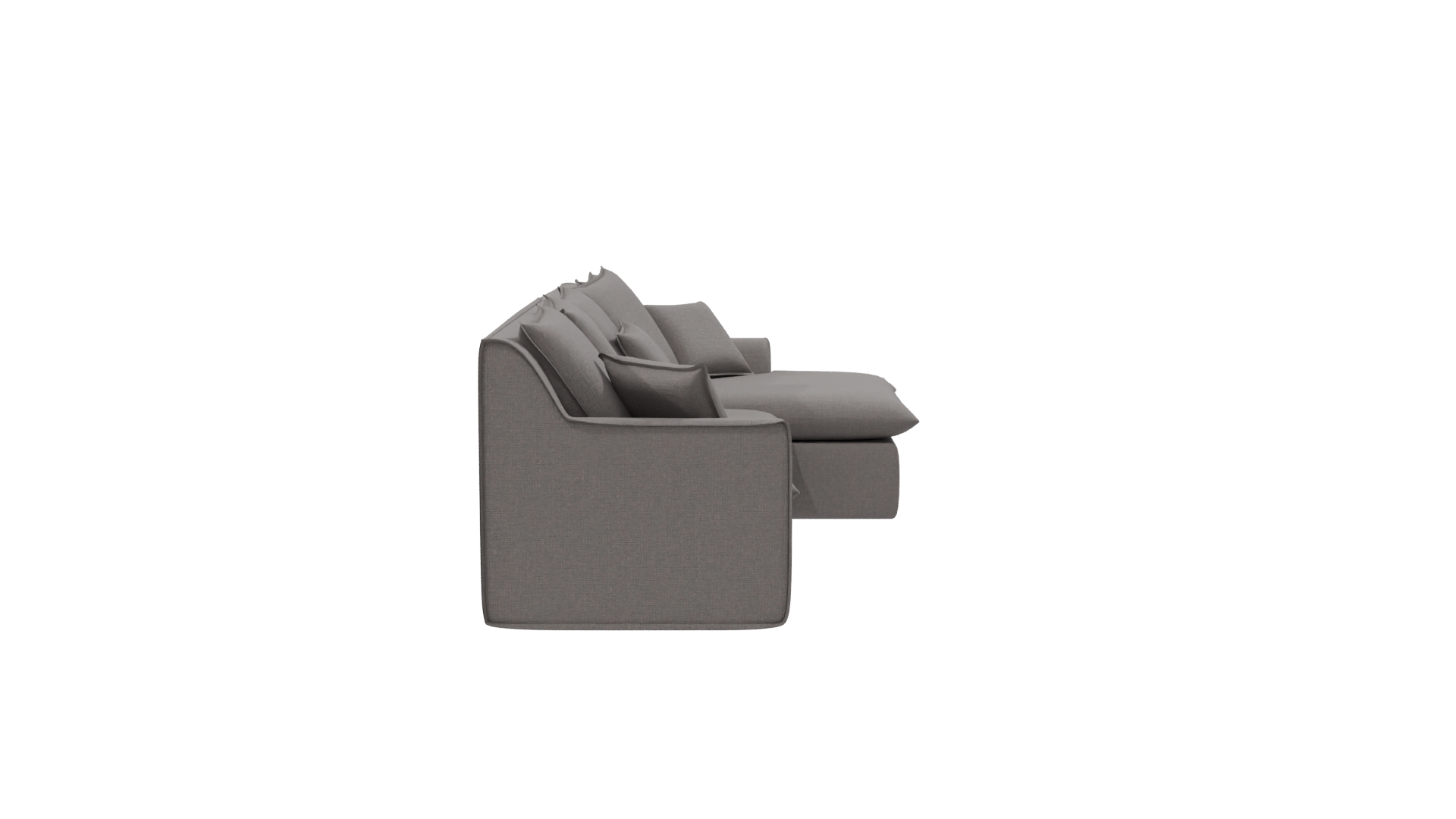 Modern Fabric Sofa 3D Model - Professional 3D Model Render 8