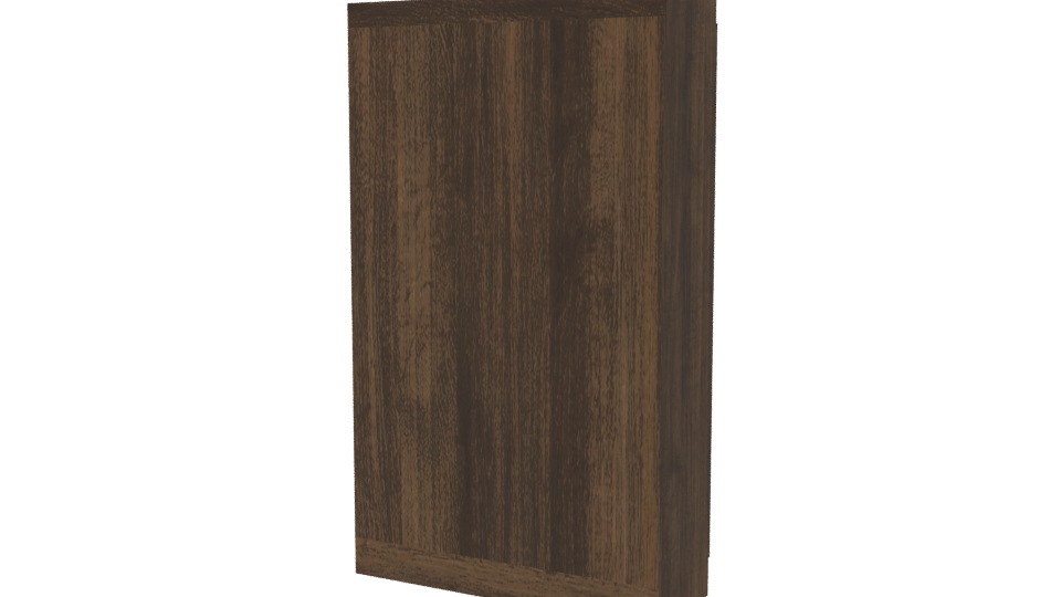 Stylish Wooden Wardrobe 3D Model - Professional 3D Model Render 6