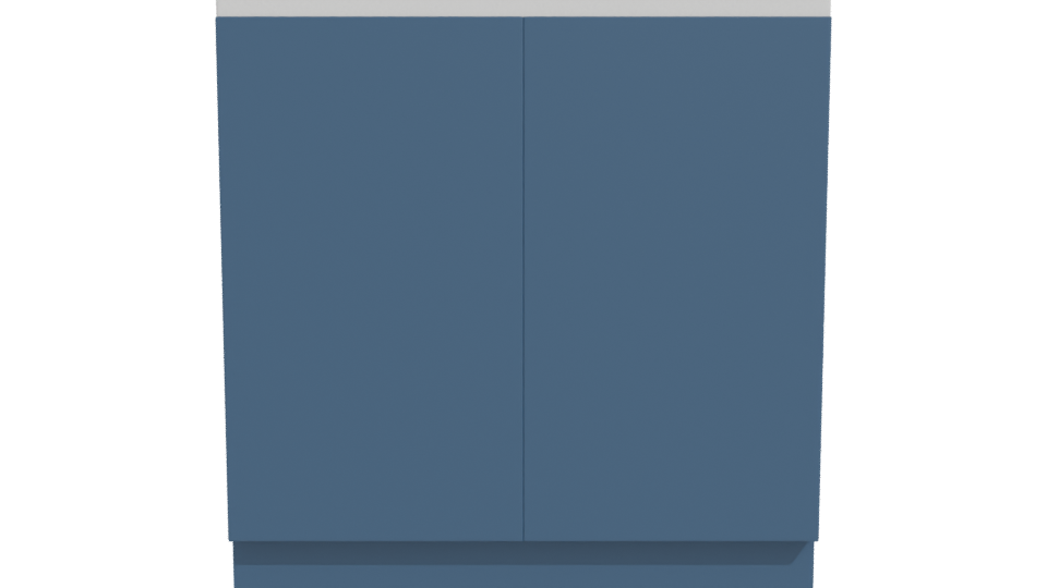 Stylish Modern Kitchen Cabinet 3D - Professional 3D Model Render 11