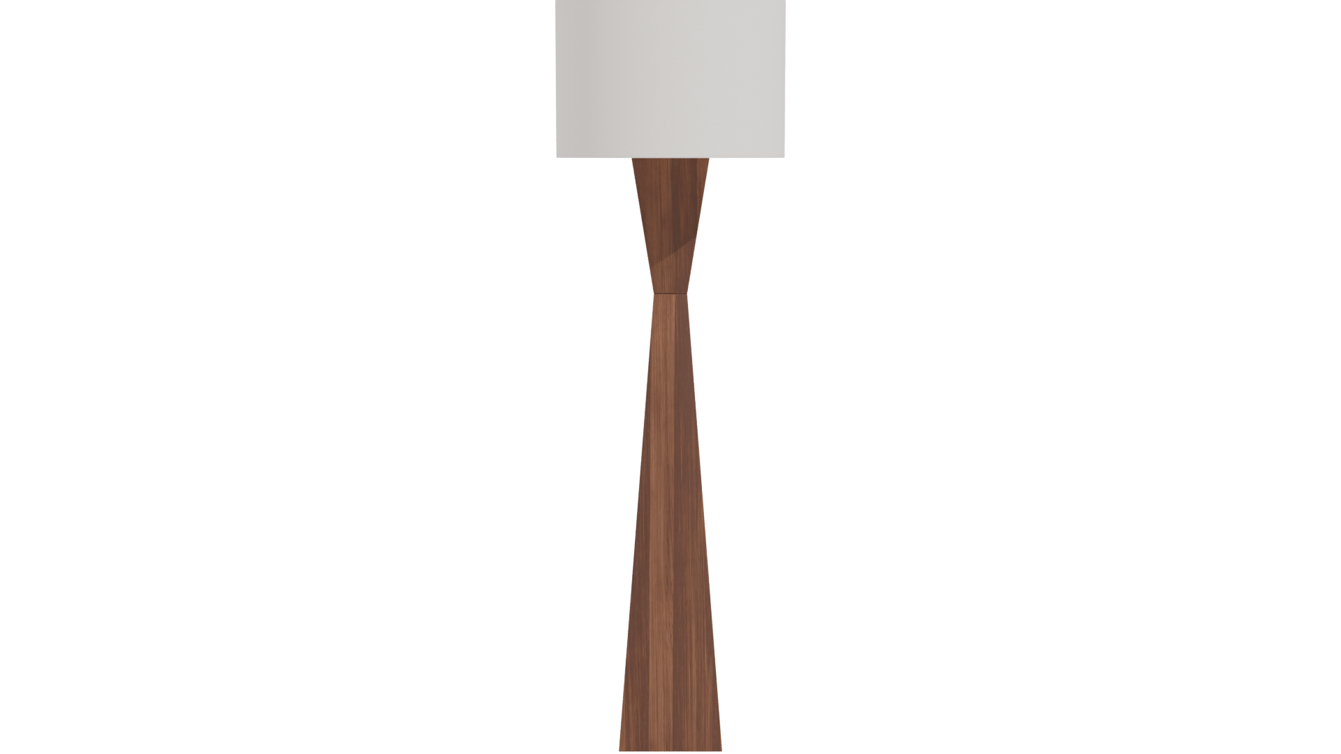 Stylish Wooden Floor Lamp 3D - Professional 3D Model Render 11