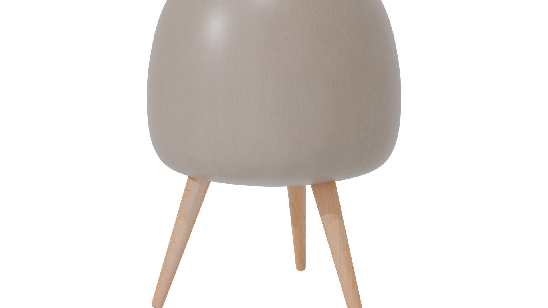 Stylish Minimalist Plant Pot 3D Model - Professional 3D Model Render 7