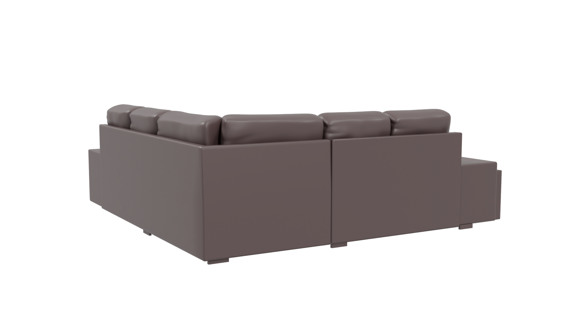 Contemporary Modular Sofa Set 3D Model - Professional 3D Model Render 4