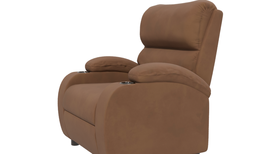 Contemporary Reclining Chair Model - Professional 3D Model Render 13