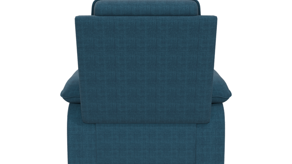 Stylish Recliner Armchair 3D Model - Professional 3D Model Render 5