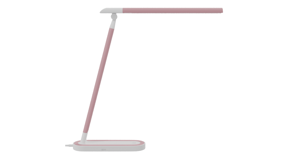 Pink LED Desk Lamp 3D Model - Professional 3D Model Render 8