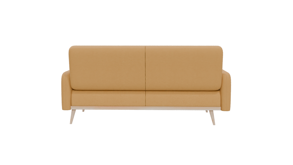 Stylish Mid-Century Modern Sofa 3D Model - Professional 3D Model Render 5