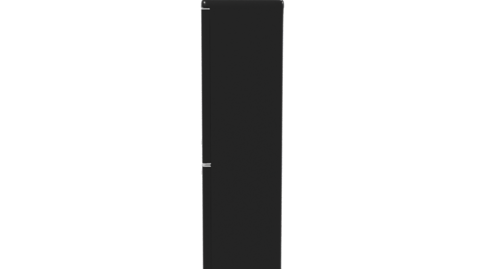 Sleek Modern Refrigerator Model - Professional 3D Model Render 2