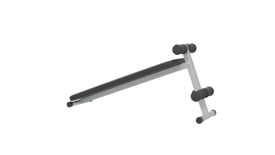 Decathlon Workout Bench 3D Model - Professional 3D Model Render 6