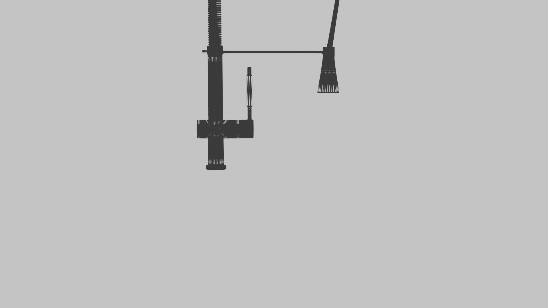 Stylized Spiral Toothpick Holder 3D Model - Professional 3D Model Render 9