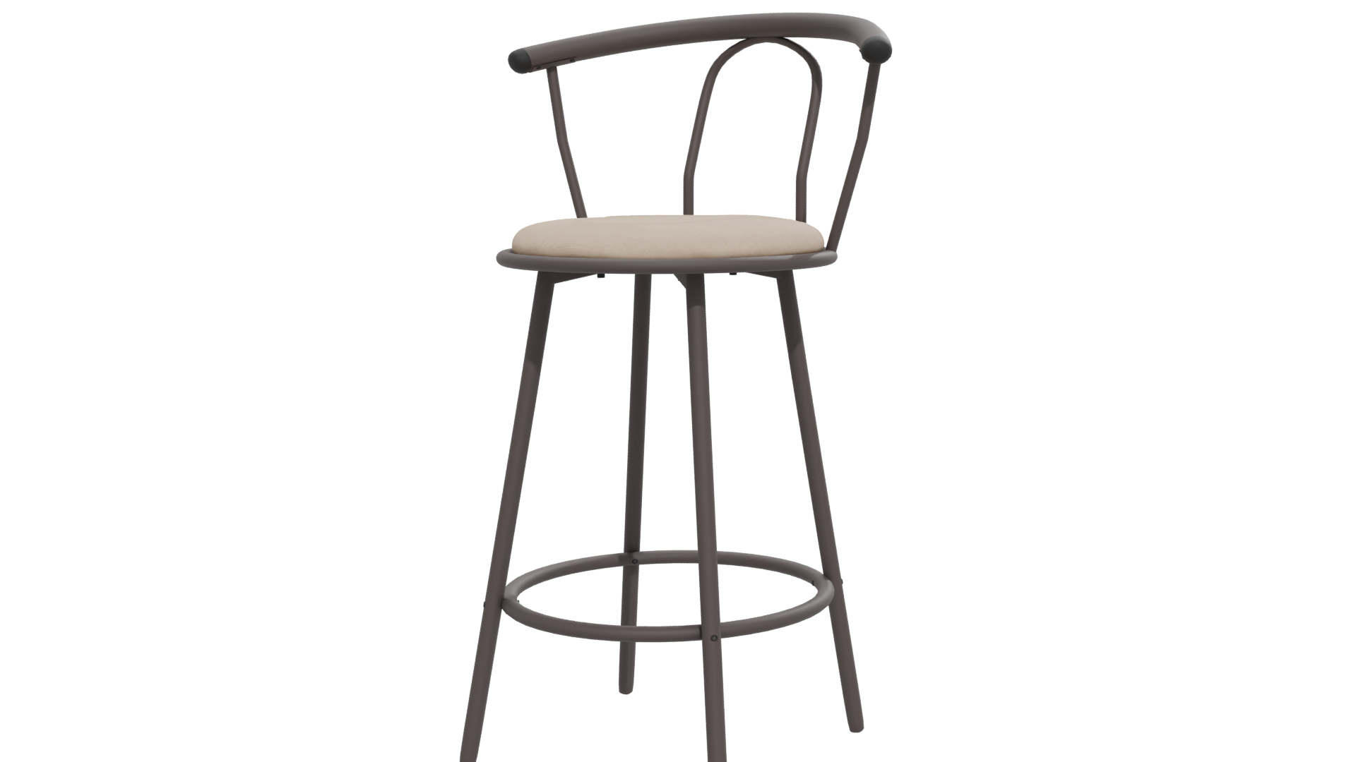 Stylish Bar Stool 3D Model - Professional 3D Model Render 12
