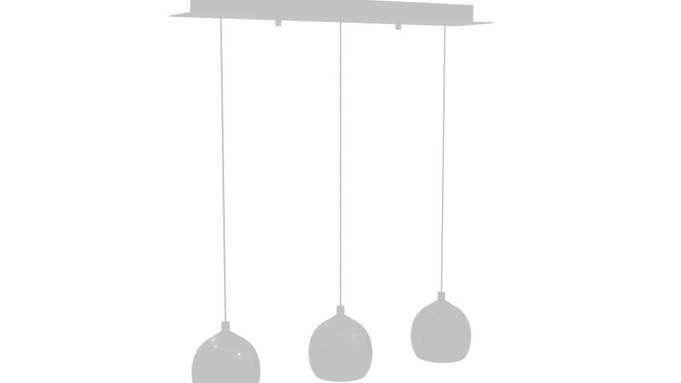 Stylish Pendant Light Fixture 3D - Professional 3D Model Render 10