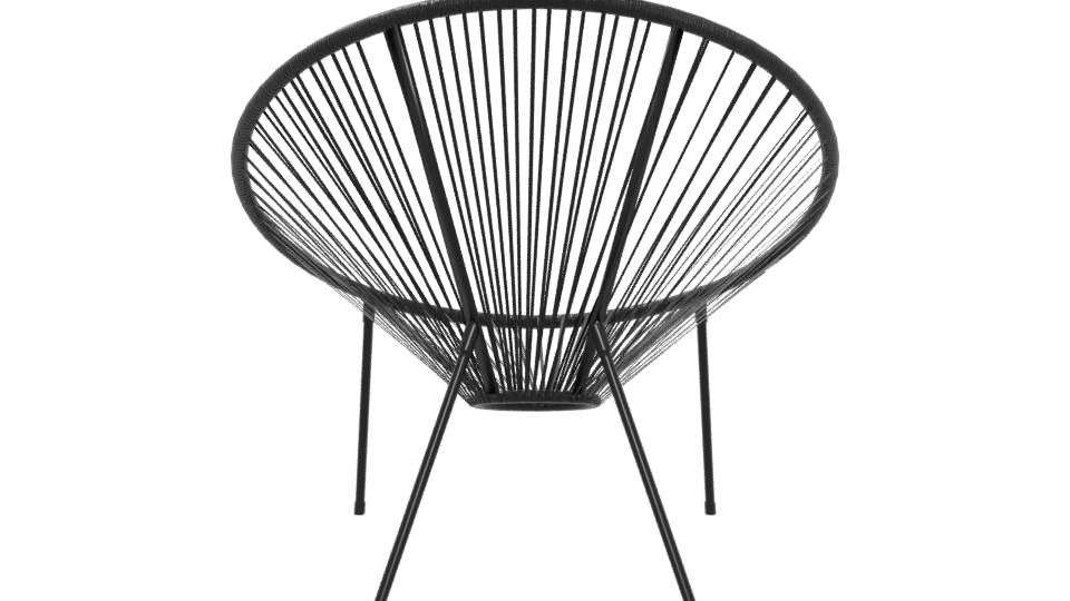 Stylish Modern Lounge Chair 3D - Professional 3D Model Render 5