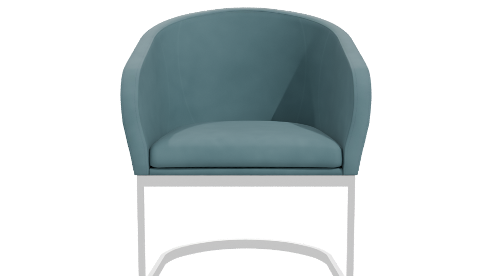 Stylish Modern Accent Chair 3D - Professional 3D Model Render 11