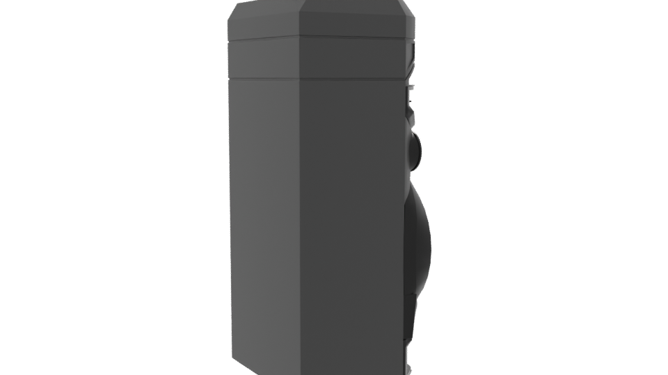 Stylized Bluetooth Speaker Model - Professional 3D Model Render 7