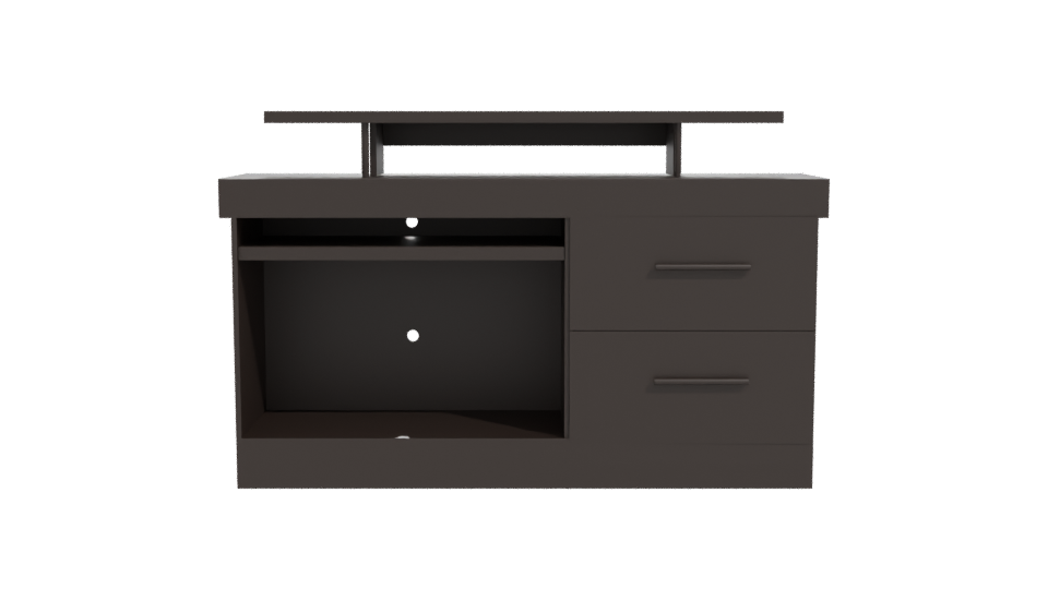 Minimalist Storage Cabinet 3D Model - Professional 3D Model Render 11