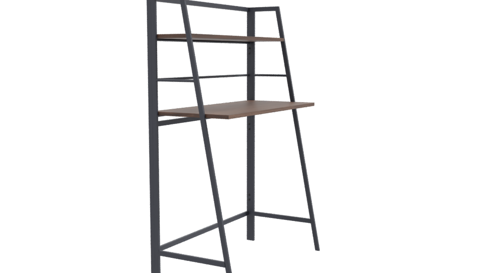 Modern Workspace Desk 3D Model - Professional 3D Model Render 9