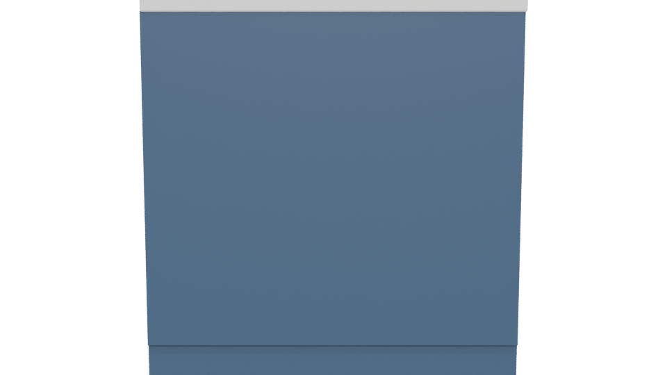 Sleek Minimalist Kitchen Cabinet 3D Model - Professional 3D Model Render 5