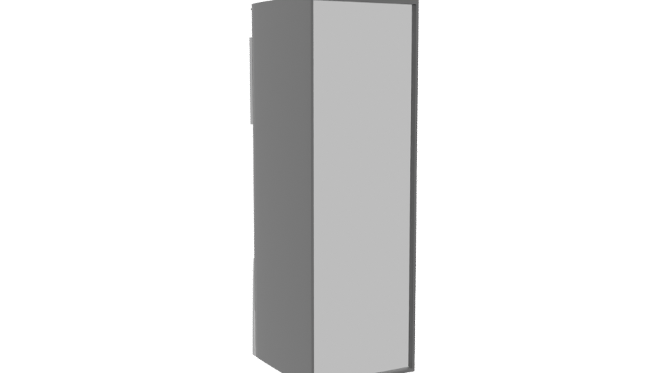 1128743 Modern Refrigerator 3D Model - Professional 3D Model Render 4