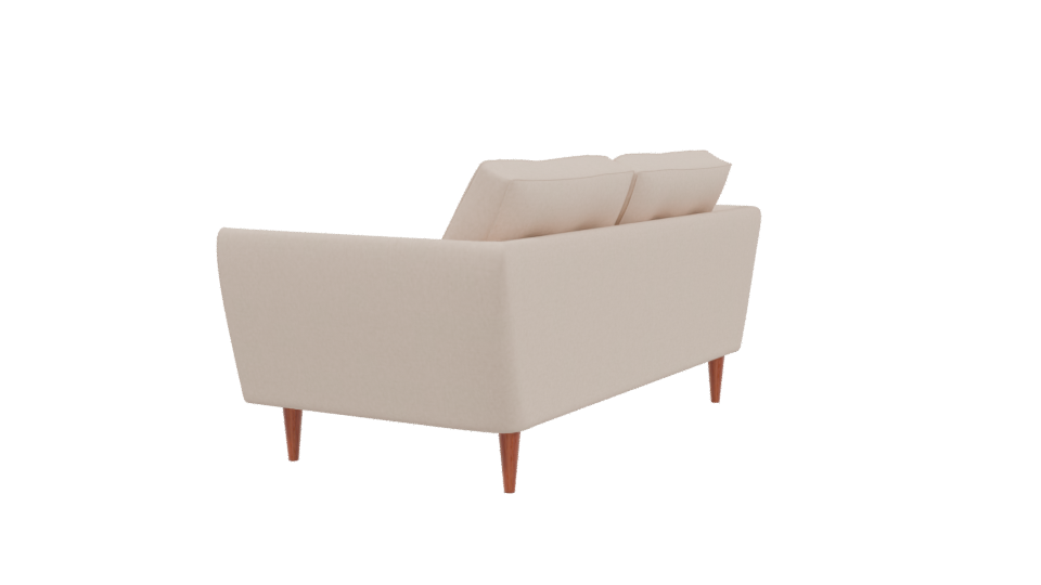 Stylish Modern Sofa Model 3D - Professional 3D Model Render 3
