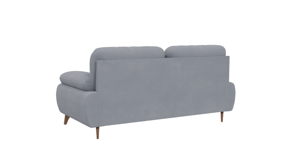 Contemporary Loveseat Sofa 3D - Professional 3D Model Render 4