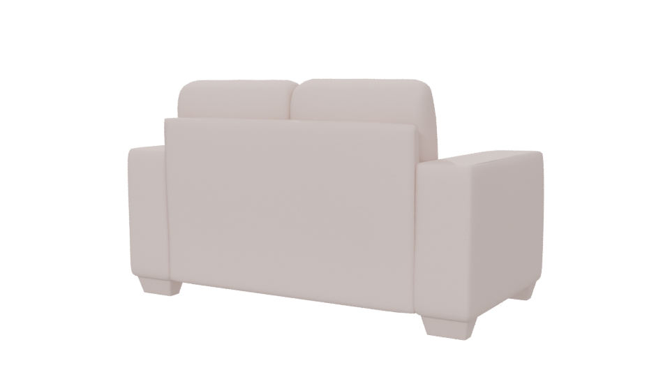 Elegant Minimalist Sofa 3D Model - Professional 3D Model Render 6