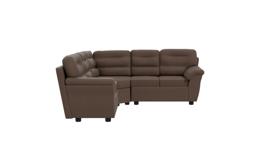 Stylish Sectional Sofa 3D Model - Professional 3D Model Render 11
