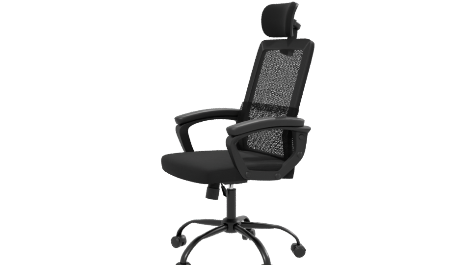 Ergonomic Office Chair Model 3D - Professional 3D Model Render 13
