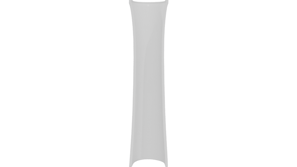 Elegant Minimalist Column 3D Model - Professional 3D Model Render 5