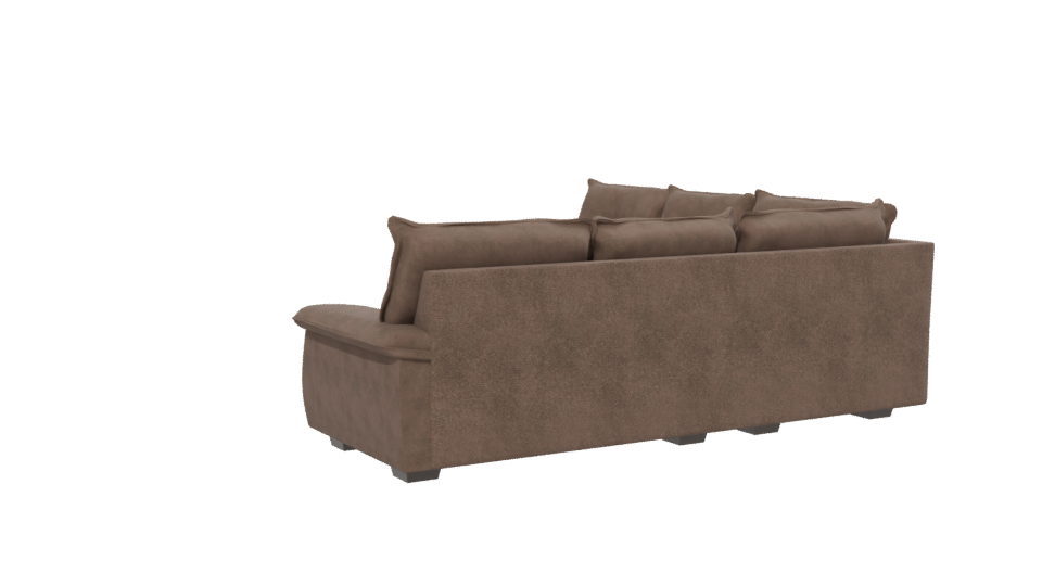 Stylish Sectional Sofa Model 3D - Professional 3D Model Render 13