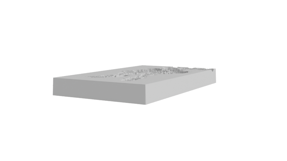 Stylized Decorative Plaque Model - Professional 3D Model Render 12