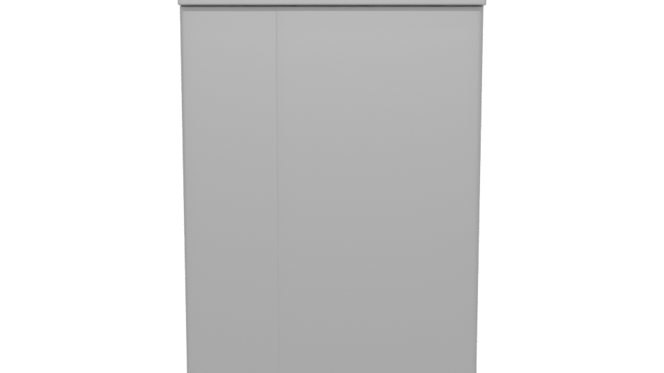 Ultra Slim Washer Dryer 3D Model - Professional 3D Model Render 5