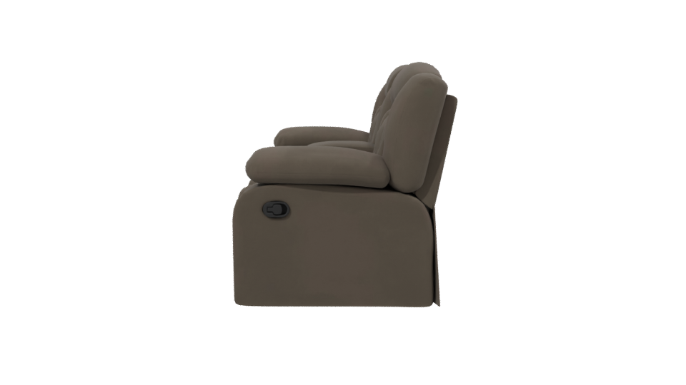 Cozy Reclining Sofa 3D Model - Professional 3D Model Render 2