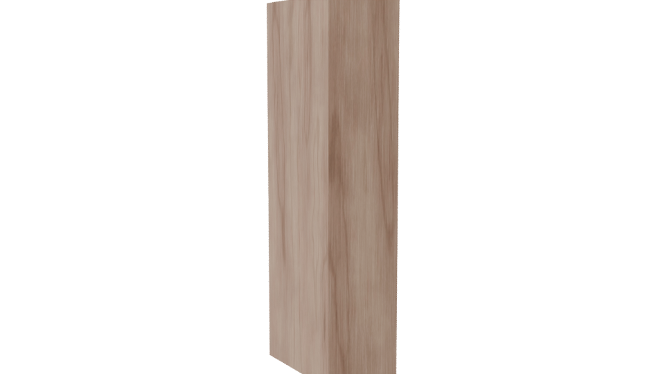 Stylish Wooden Storage Cabinet 3D - Professional 3D Model Render 7