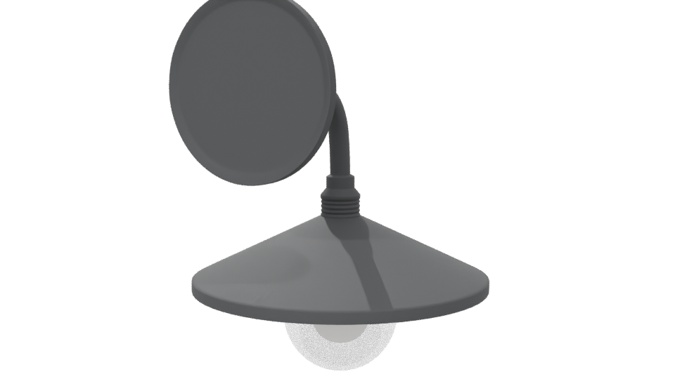 Modern Wall Lamp 3D - Professional 3D Model Render 6