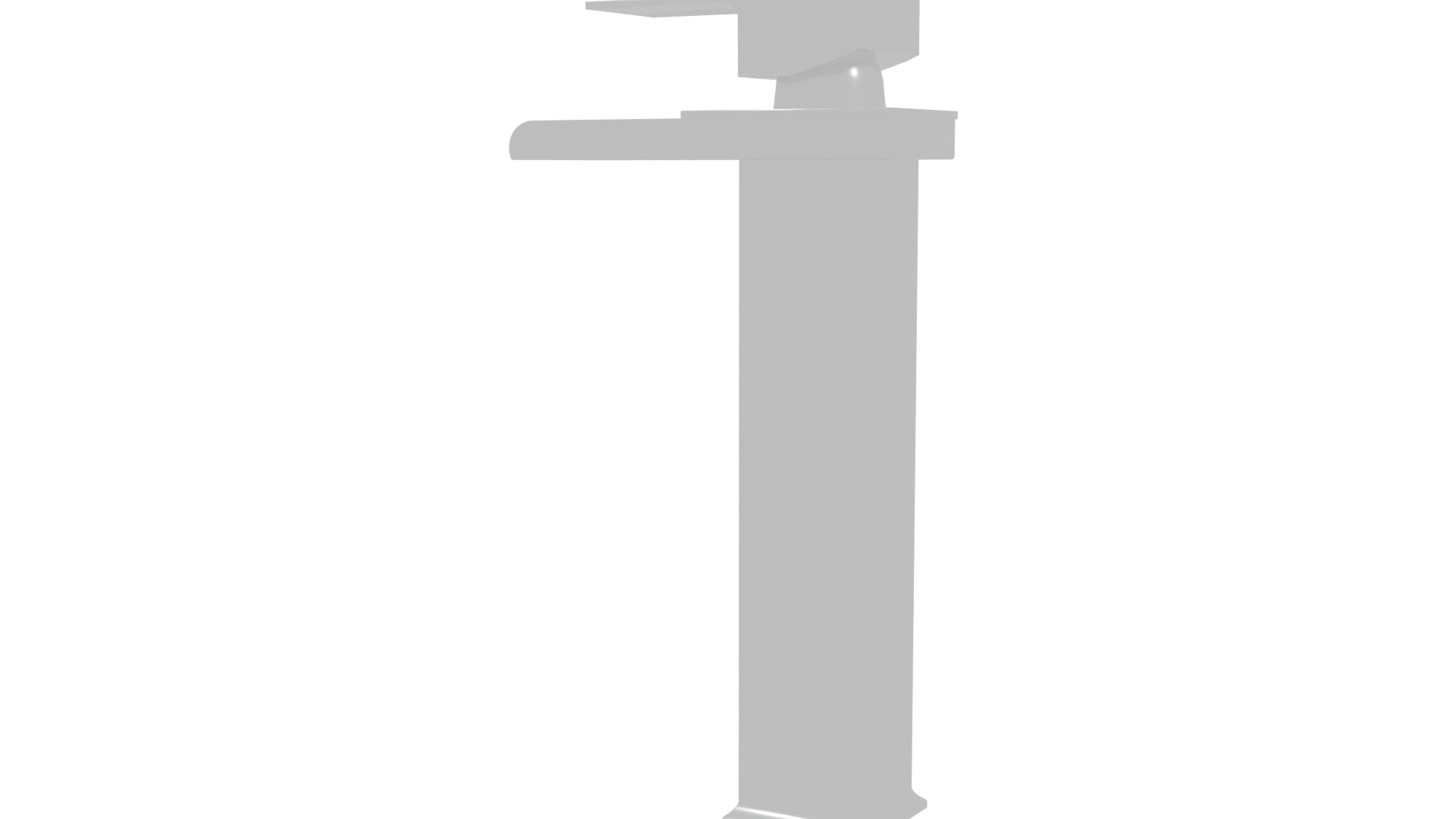 Modern Public Information Kiosk - Professional 3D Model Render 3