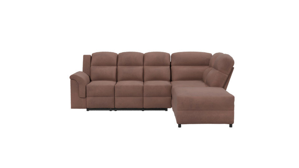 Stylish Modern Beige Sofa Set 3D Model - Professional 3D Model Render 2