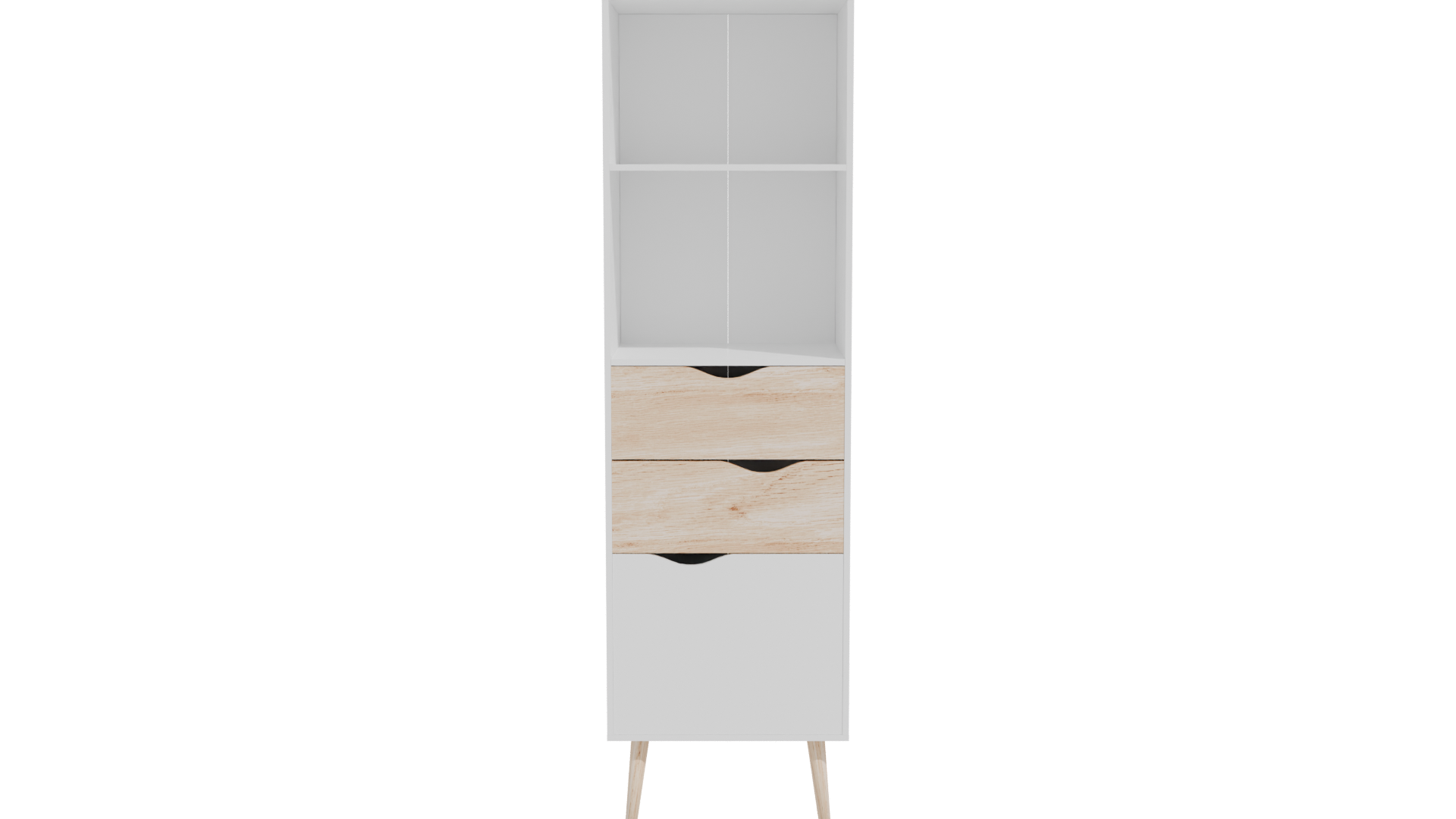 Stylish Modern Storage Cabinet 3D - Professional 3D Model Render 11